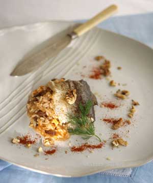 Fish Cooked with Aromatic Rice