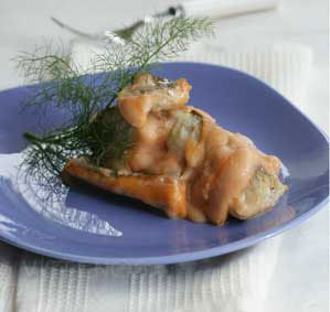 Saltcod brandade from Santorini