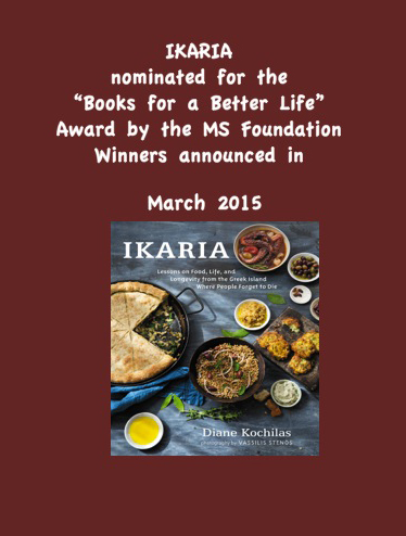 Ikaria nominated for Books for a Better Life Award