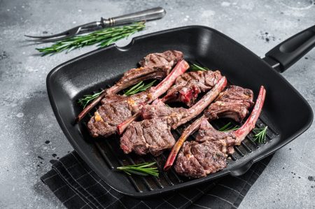 Grilled lamb chops