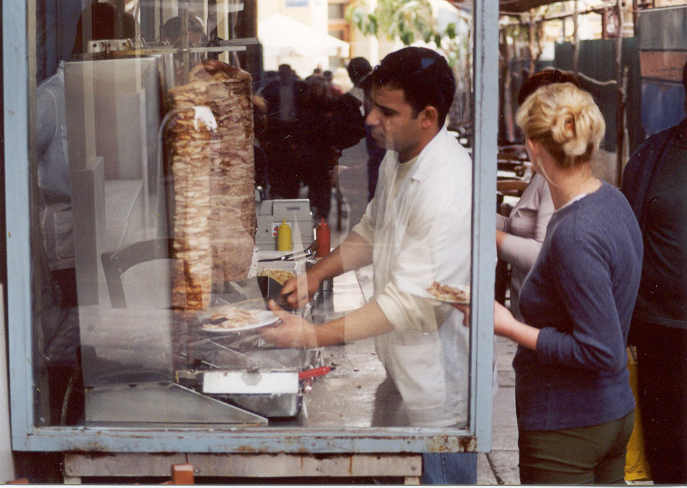 Monastiraki Athens Gyro Shop