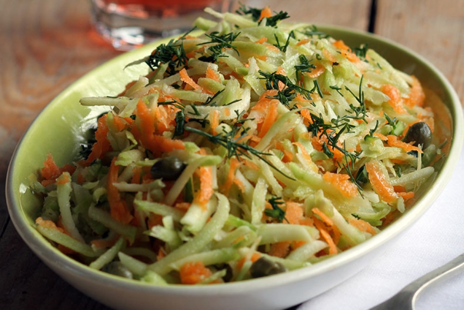 Broccoli Stalk Slaw
