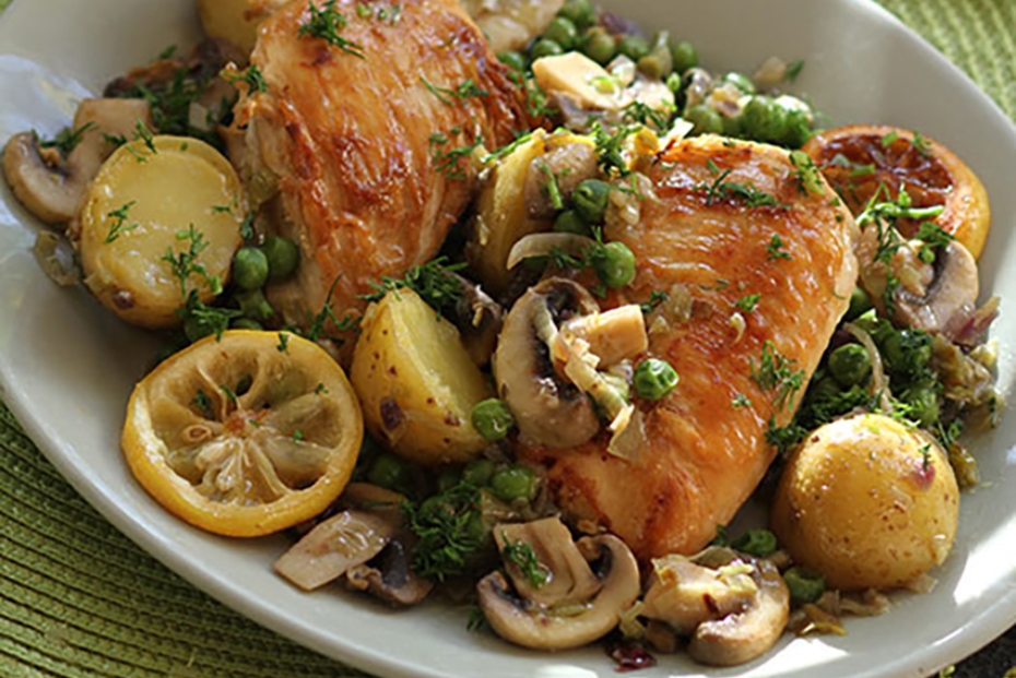 One Pot Greek Lemon Chicken