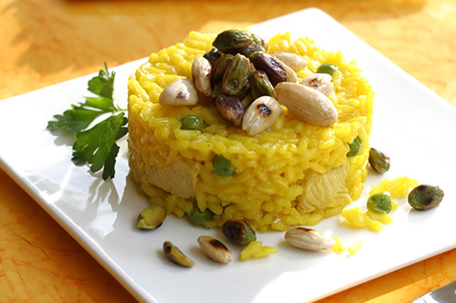 Rice Pilaf with Peas