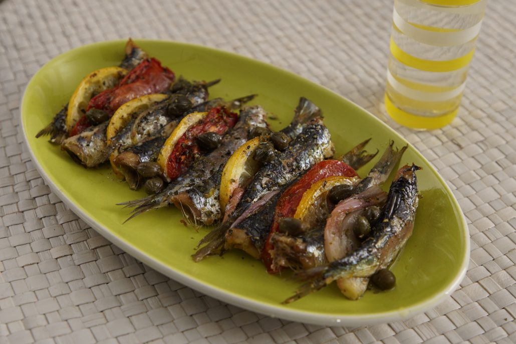 Baked Sardines