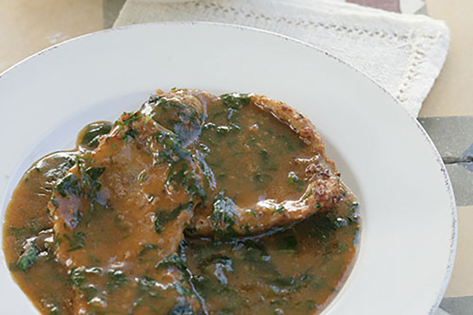 Pan-fried Veal