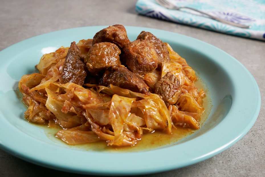 Pork and Cabbage Ste