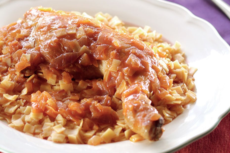 Kokoras me Hilopites