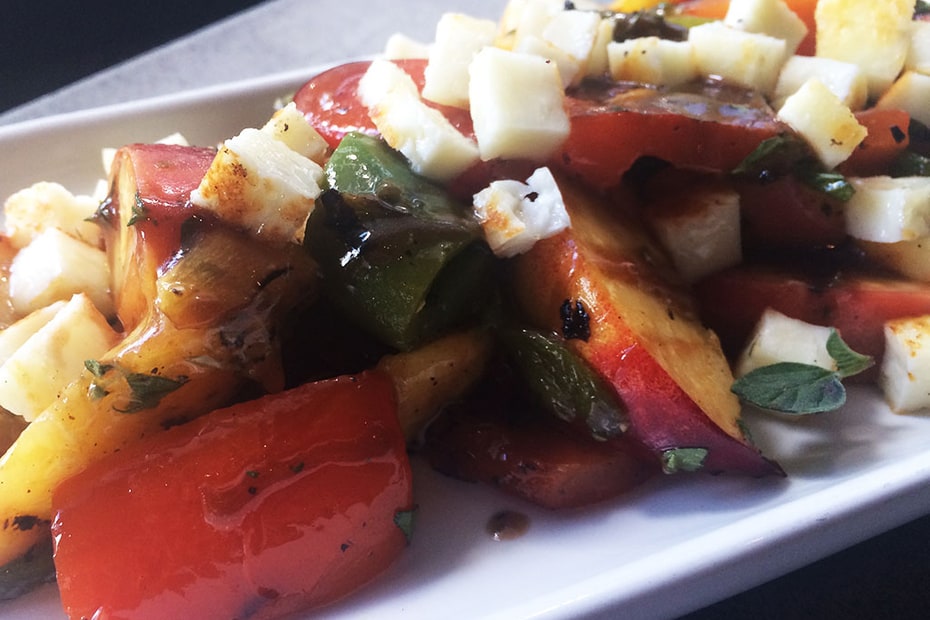 Grilled Pepper Salad