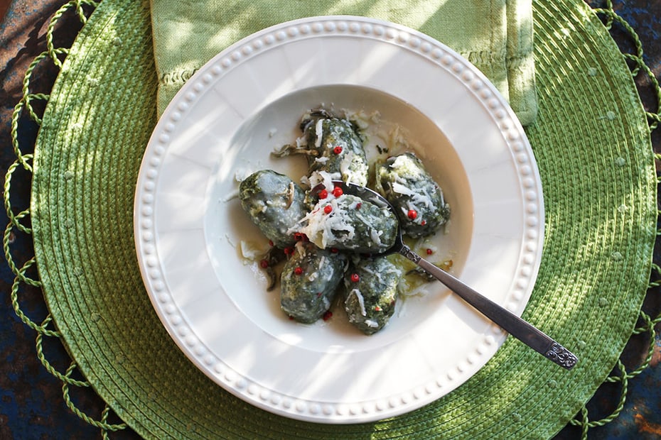 Spanakopita Gnudi