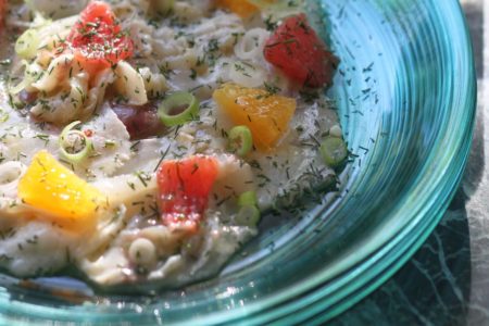 Sea Bass Carpaccio