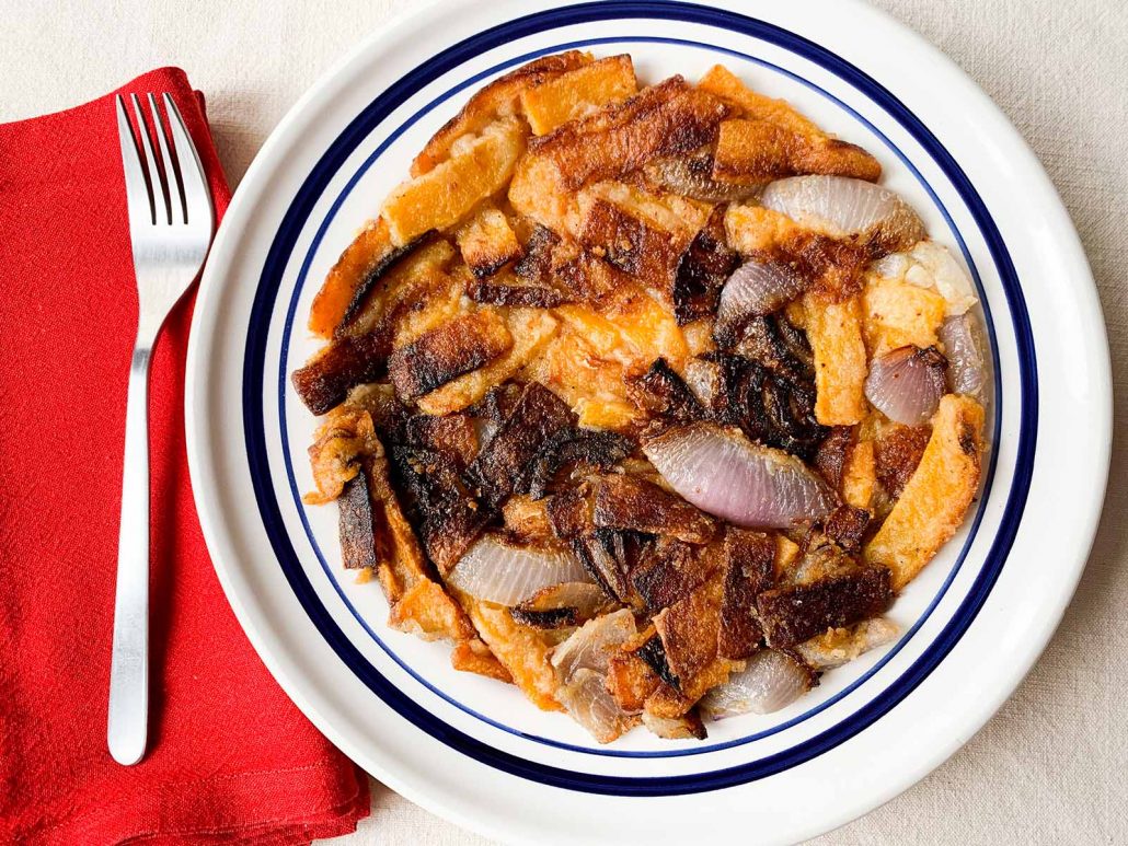 Pumpkin-Onion Skillet Pie