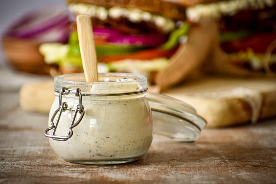 Kalamata Olive-Greek Yogurt “Mayo"