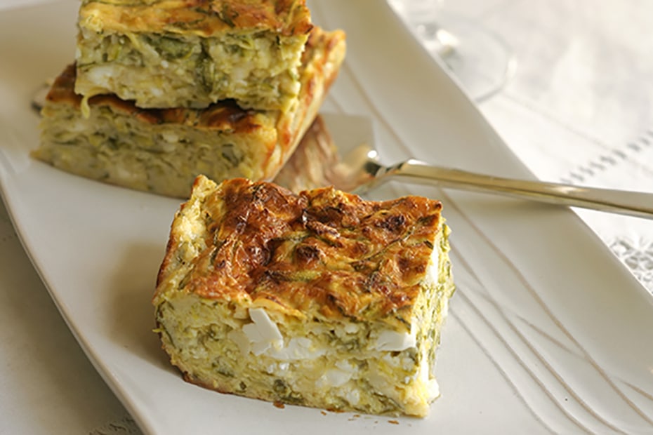 Zucchini Pie from Chalkidiki