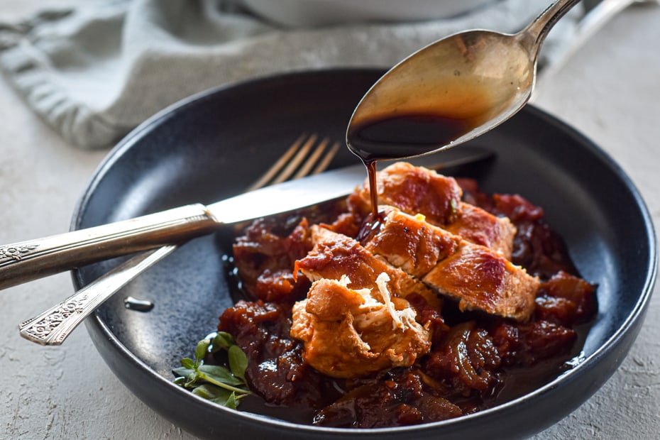 Chicken Breasts in a Skillet