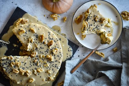 Greek yogurt cheesecake