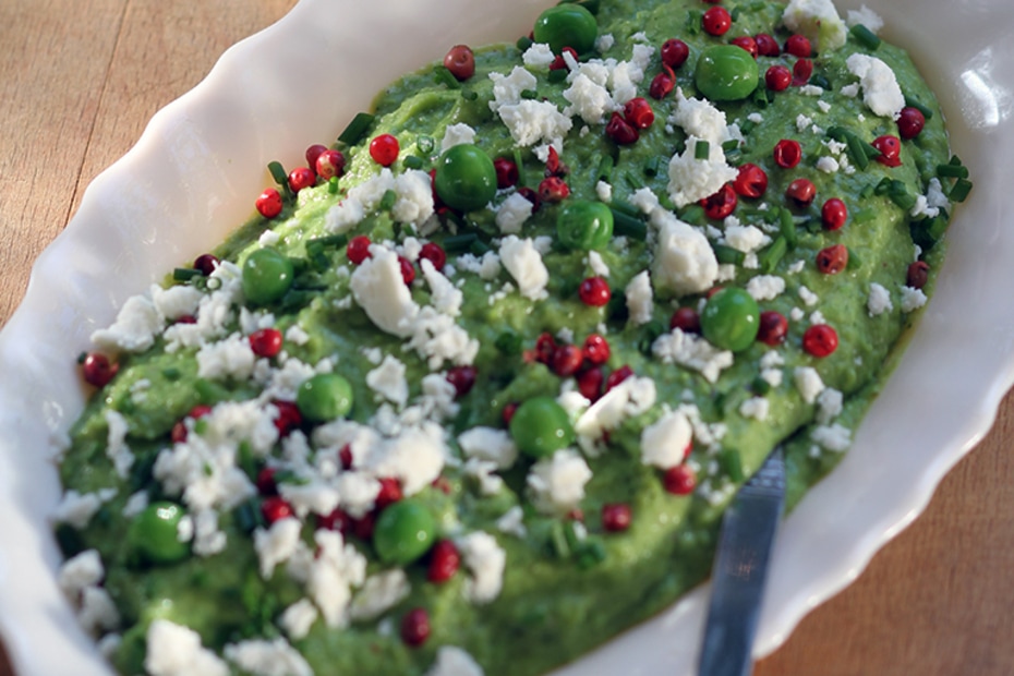 Spring Fava with Fresh Peas