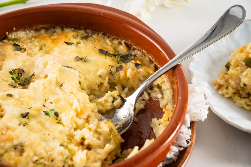 Zucchini Pilaf with Black Olives Recipe