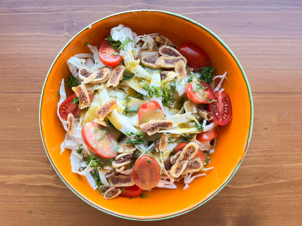 Cabbage-Fig Salad
