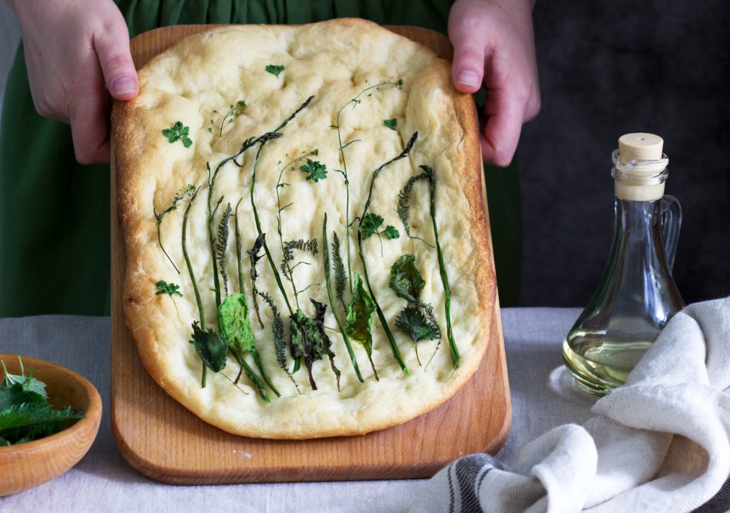 Wild Herb Flatbread