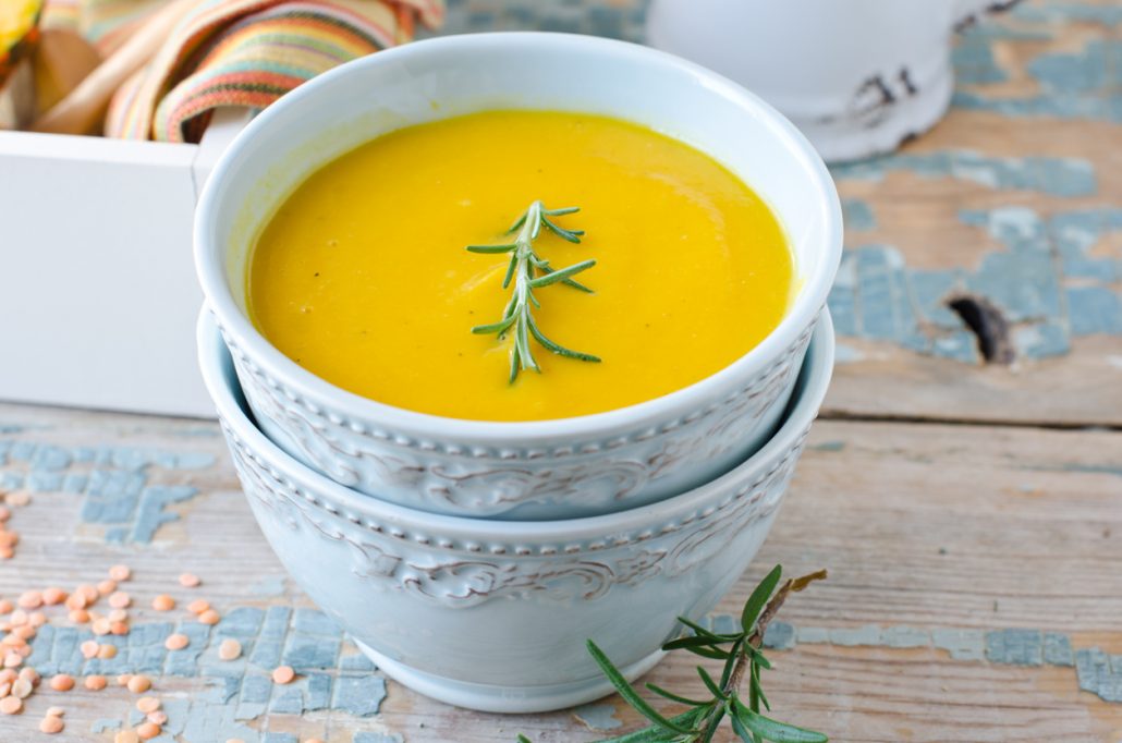 Spiced Carrot – Tahini Soup