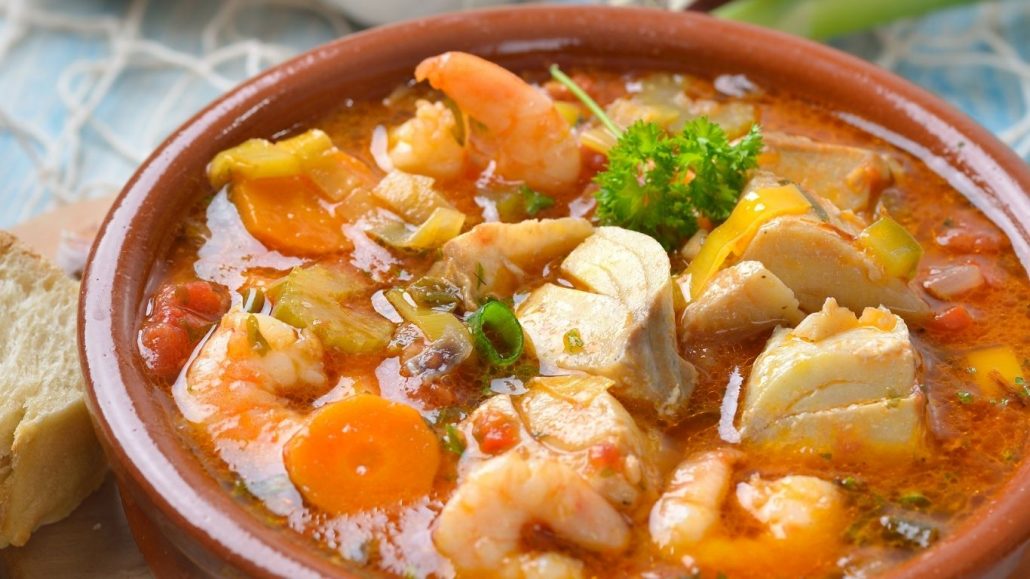 Kakavia, greek fish soup