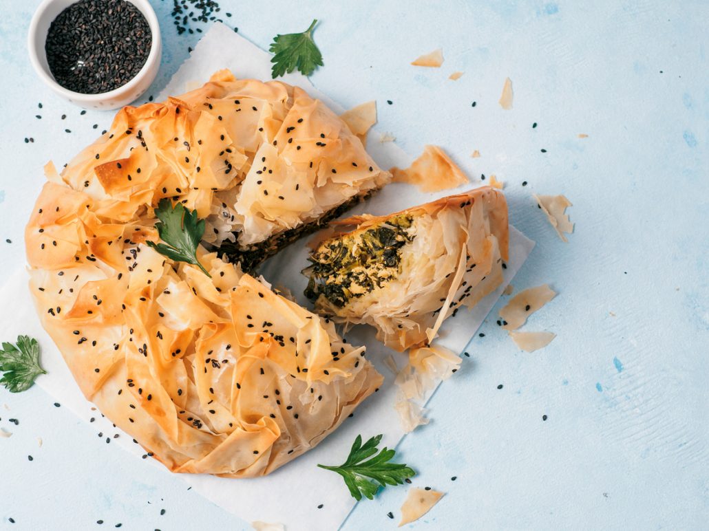 Vegan Spanakopita with Tofu