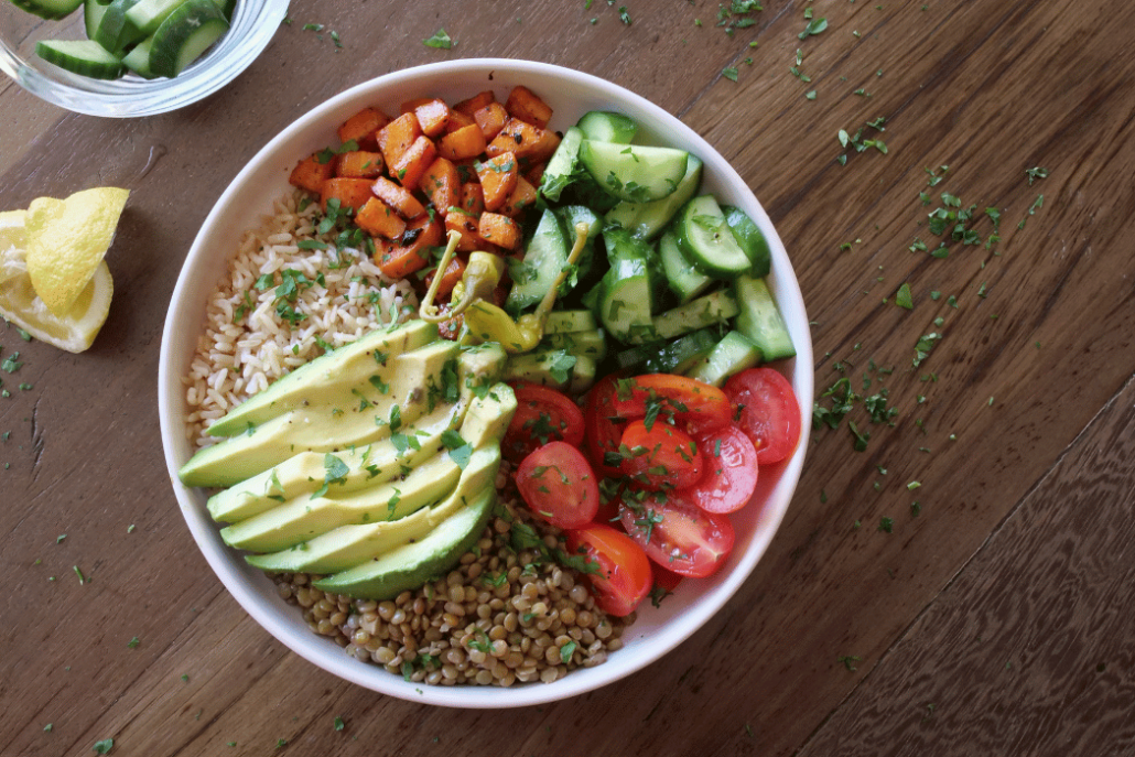 Lenten Bowl with Lentils