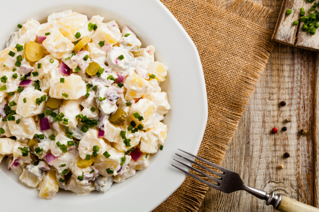 Greek Potato Salads for Memorial Day
