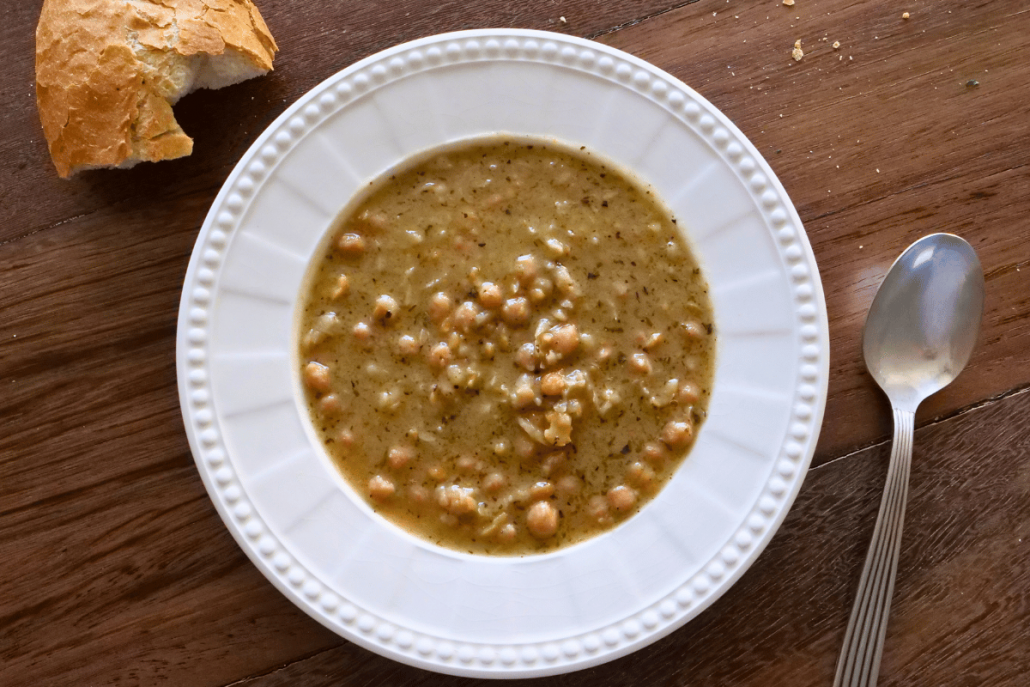 Greek Chickpea Soup