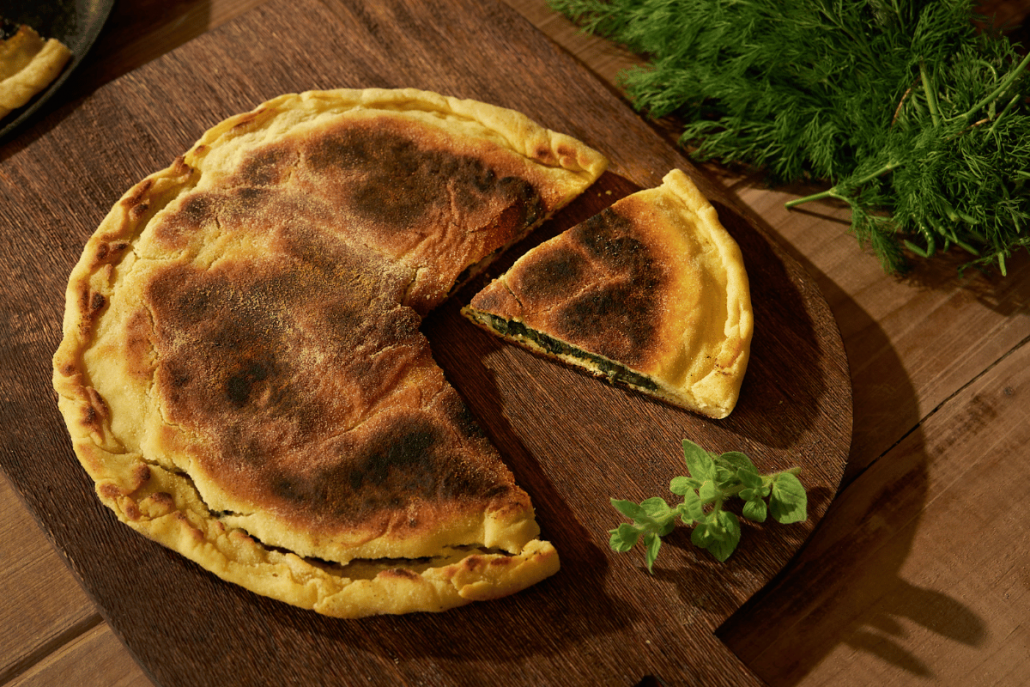 Ikarian Longevity Greens Pancakes