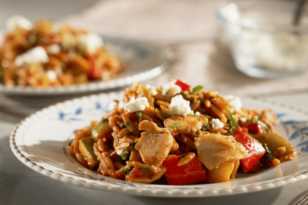 Vegetable & Chicken Youvetsi