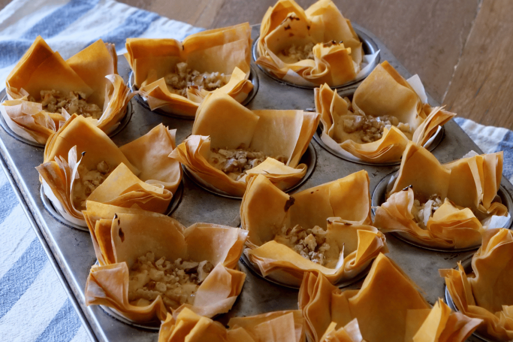 Pumpkin Phyllo Bites