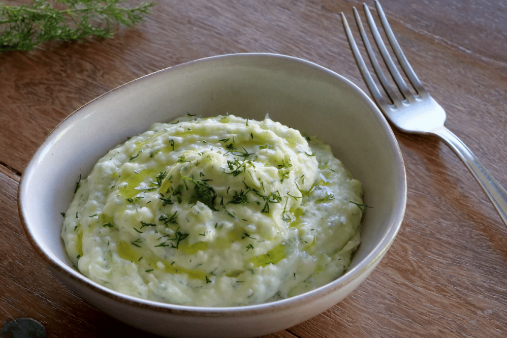 Whipped Cottage Cheese Tzatziki