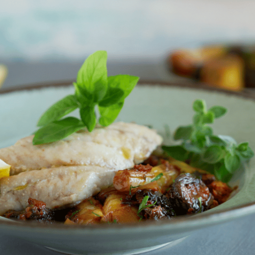 Greek Olive Oil Poached Fish Ep. 512