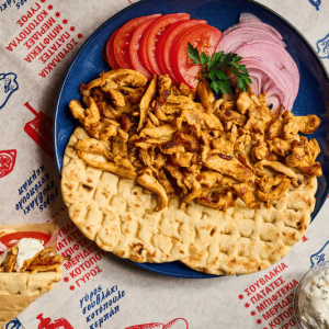 Homemade Chicken Gyro
