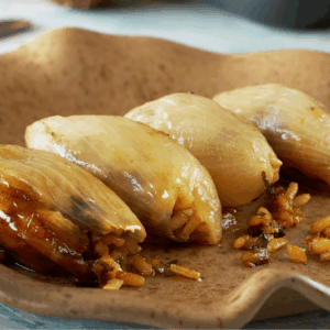 Stuffed Onions from Kastelorizo (Salantourmasi)