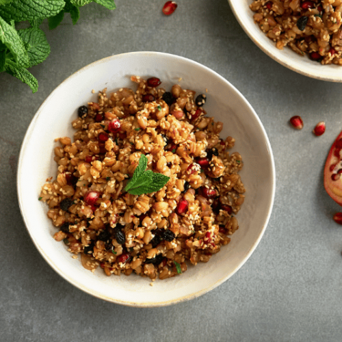 Greek Vegan Superfood Breakfast Bowls