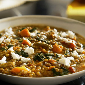 Lentil Sweet Potato Soup